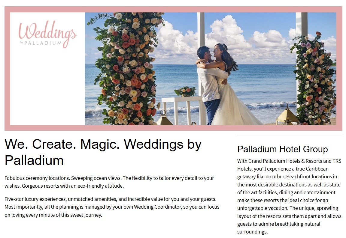 Paladium Weddings